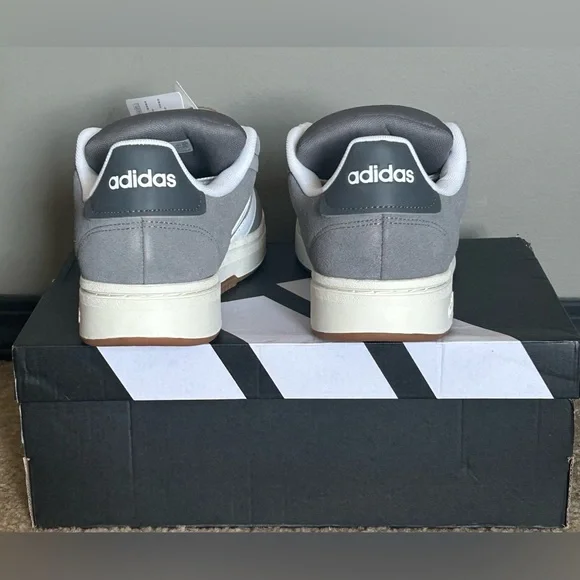 Adidas Men's Grand Court Alpha 00s Classic Gray and White Sneakers size 11 - Picture 6 of 12